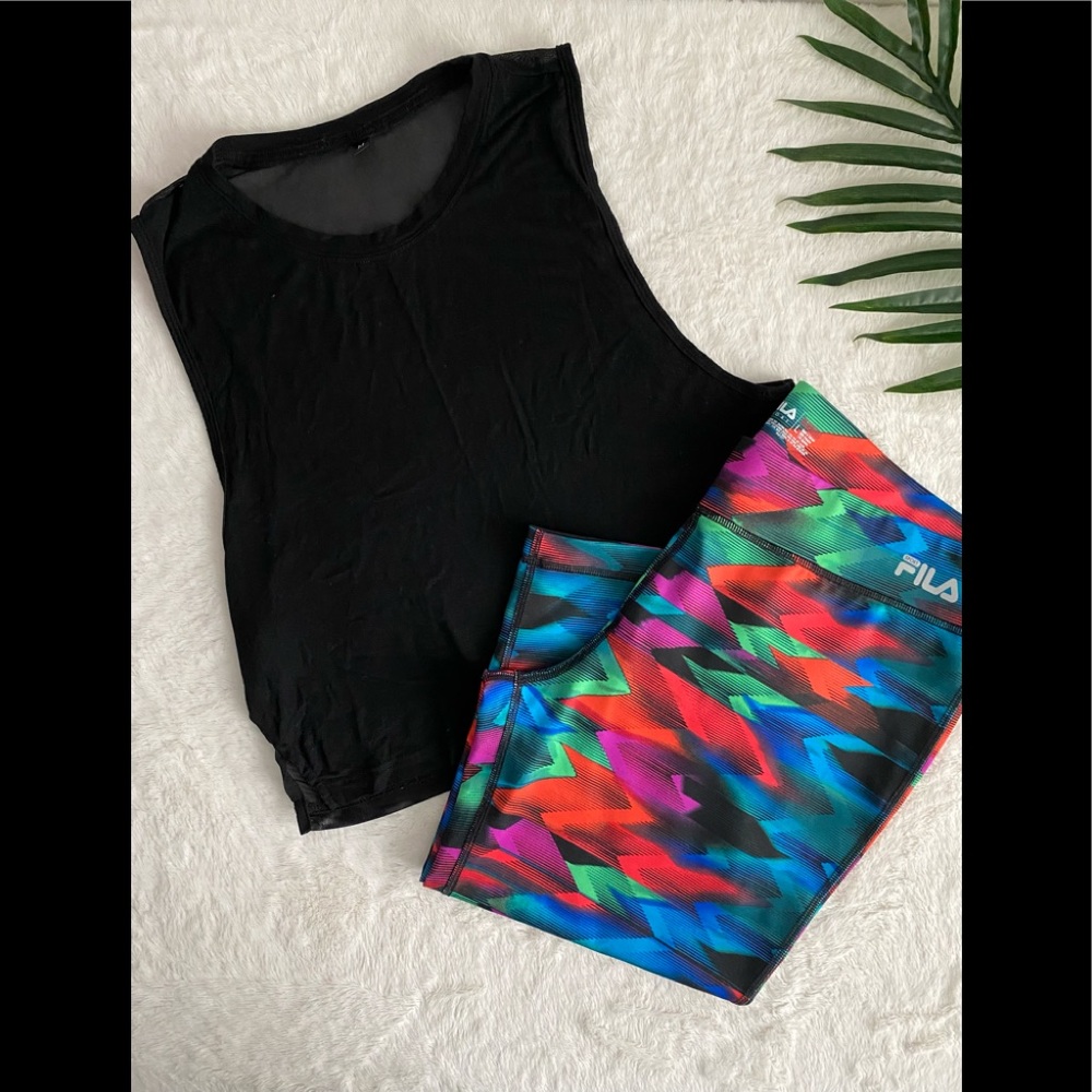 FILA running long shorts